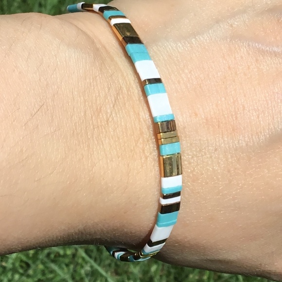โญ๏ธHPโญ๏ธMiyuki tila bead bracelet - Cleopatra - Picture 4 of 5